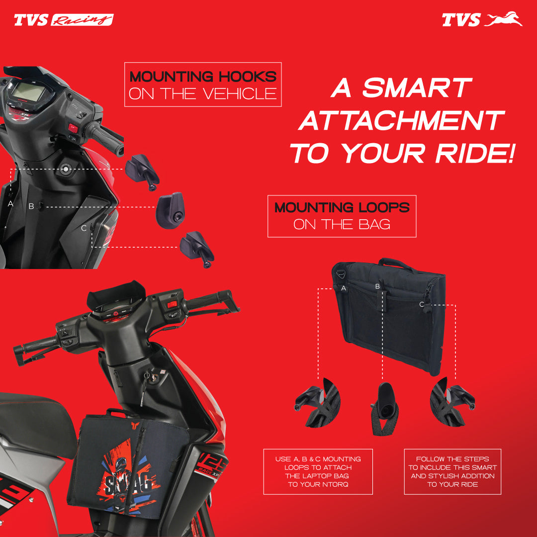 TVS Ntorq Front Storage Bag - BOLD